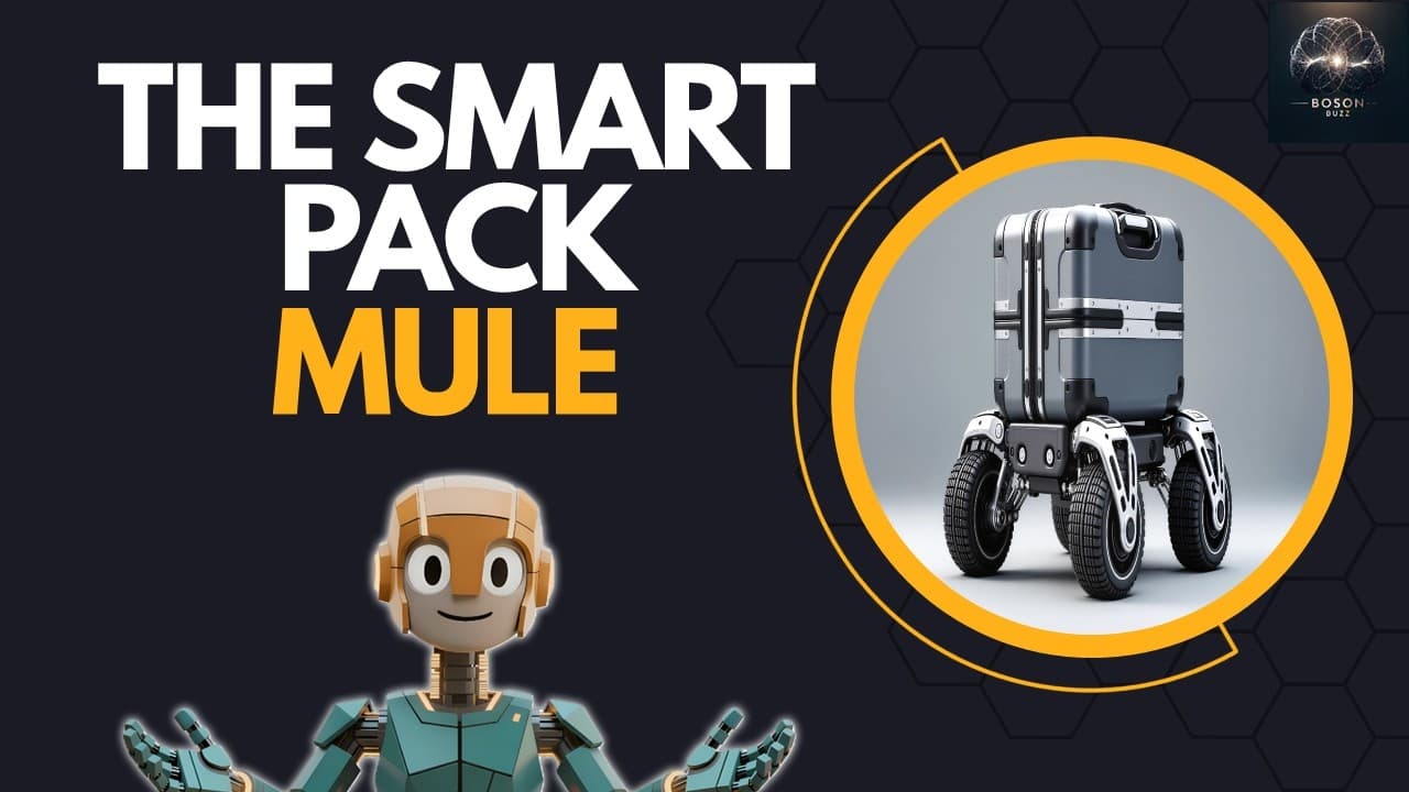 This Robot Follows You and Carries Everything