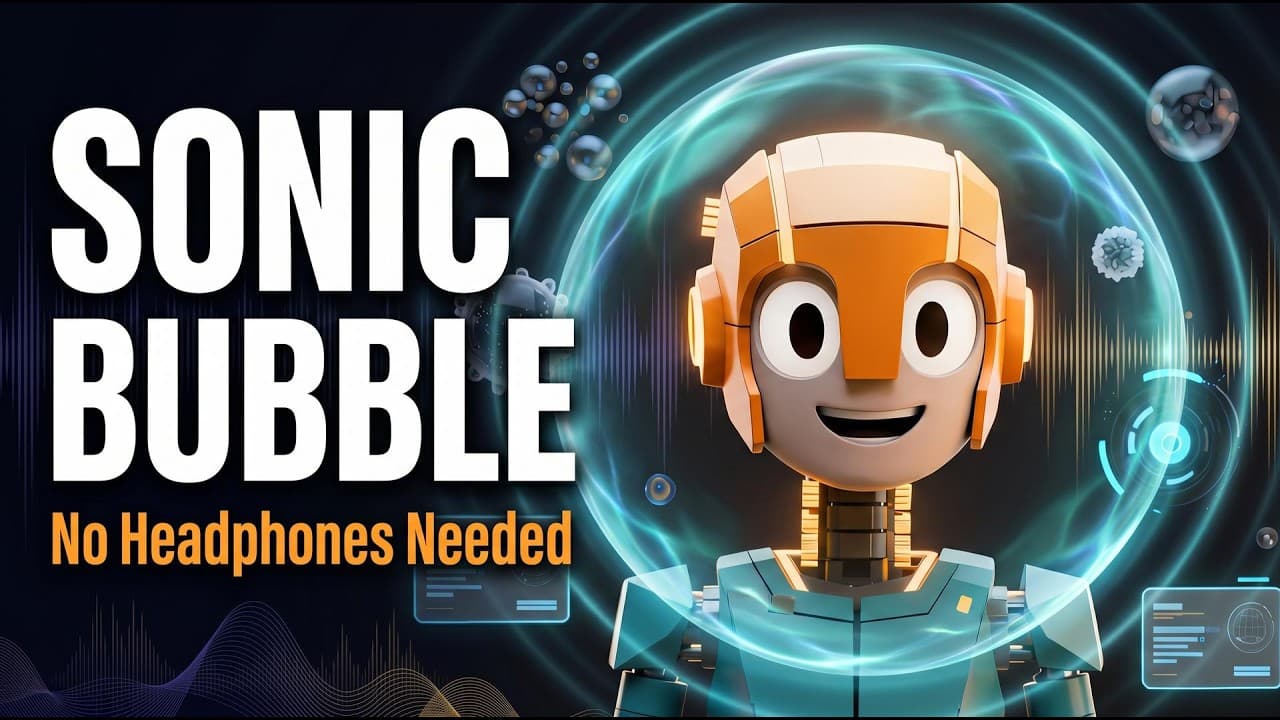 This Invisible Sound Bubble Makes Headphones Obsolete